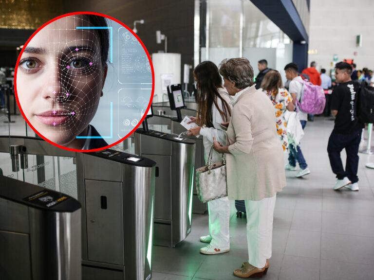 Sala de Migración aeropuerto El Dorado- Colprensa/ Reconocimiento del iris- Getty Images
