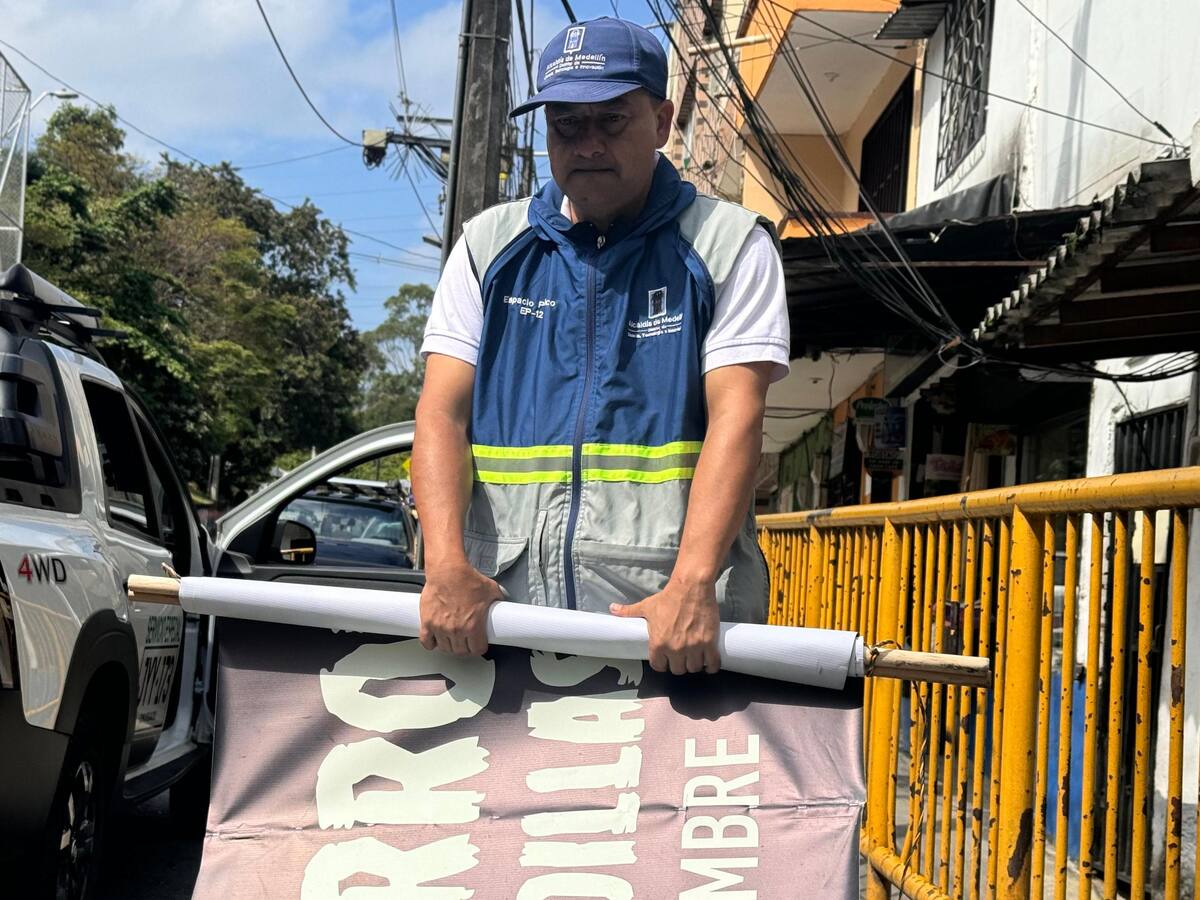 Por seguridad vial retiraron más de 3.600 piezas de publicidad exterior en Medellín