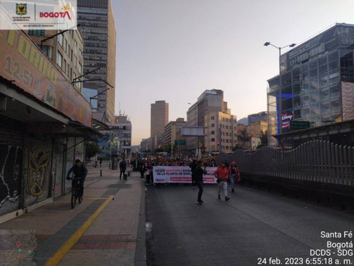 Protestas del SENA HOY en Bogotá: Vías afectadas, Transmilenio y movilidad EN VIVO