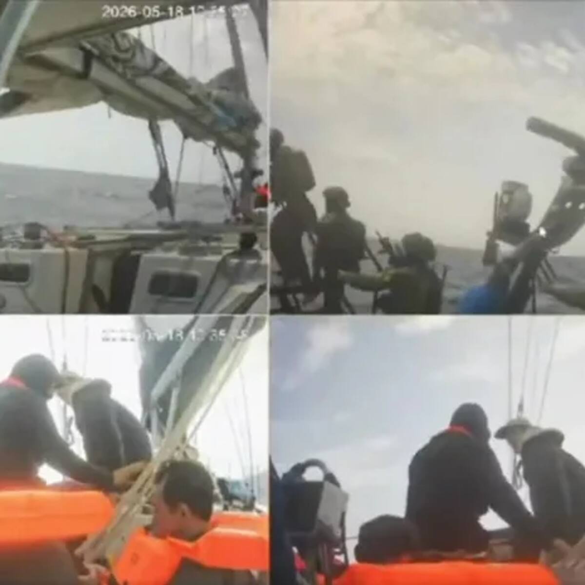 Israel intercepta uno de los diez barcos que todavía navegan rumbo a Gaza