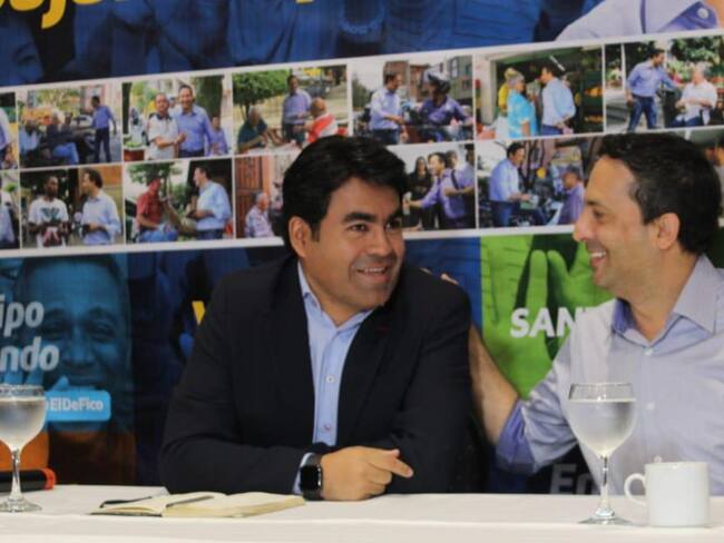 César Hernández se unió a la campaña de Santiago Gómez