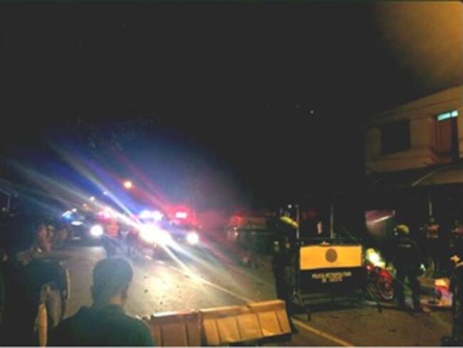 Explosión en Cúcuta frente a estación de Policía deja siete heridos