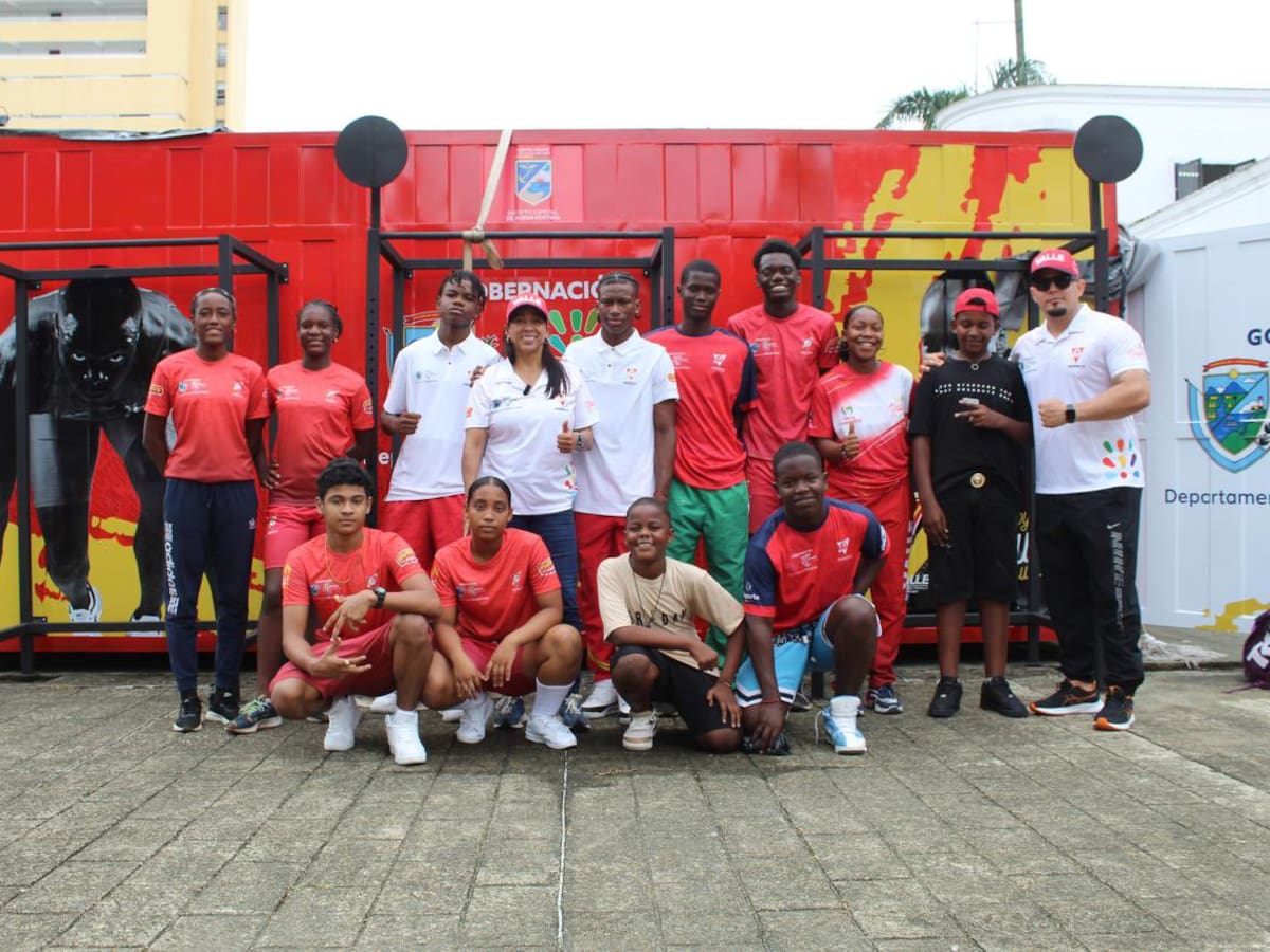 En Buenaventura se inauguró el primer container deportivo