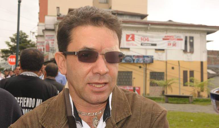 Óscar Arturo Orozco, presidente de la CUT Caldas