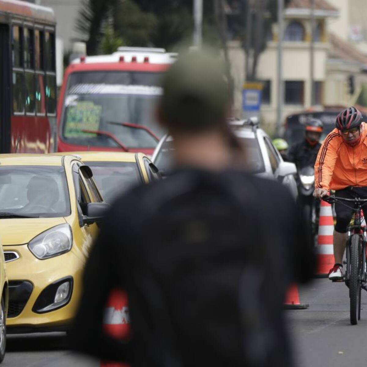 Así avanza el día sin carro en Bogotá y Montería