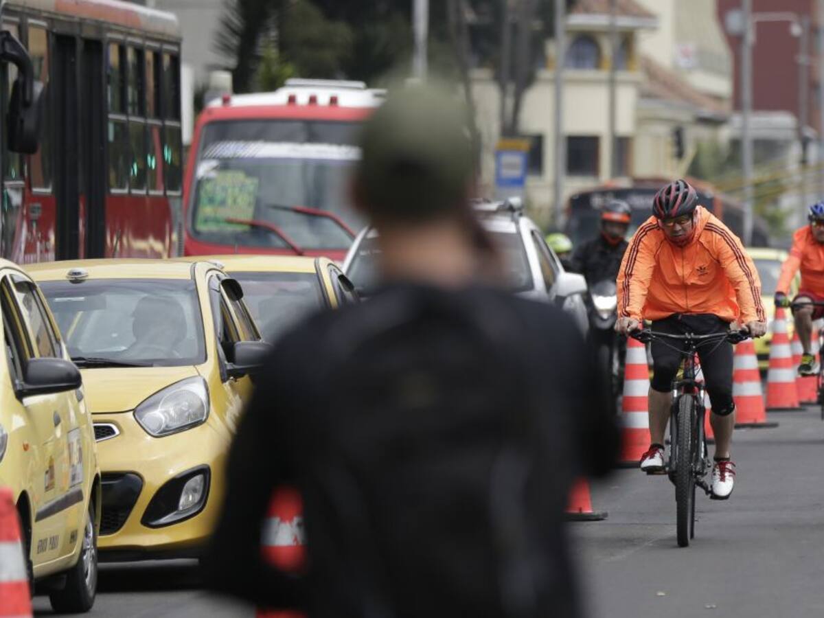 Así avanza el día sin carro en Bogotá y Montería