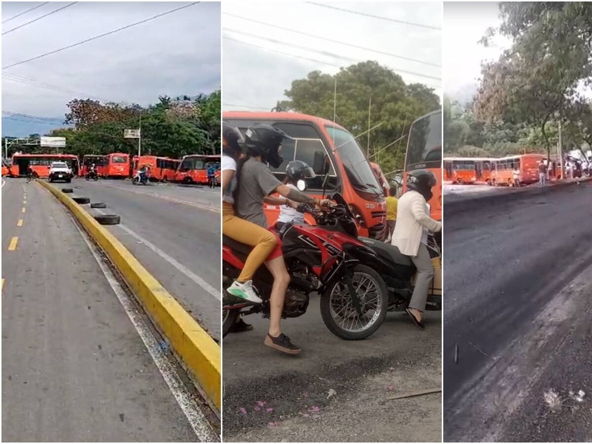 Se cumple el segundo día de bloqueos en las vías de Ibagué