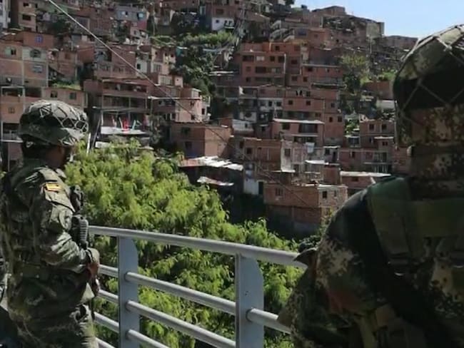 La Policía Militar reforzará seguridad durante navidad en Medellín