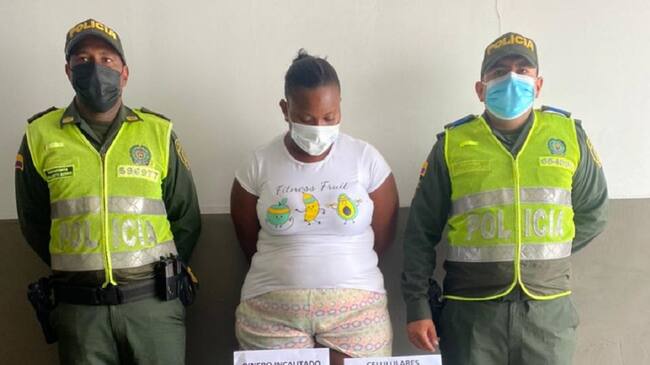 Roxana Julio Torres, capturada por el delito de cohecho tras ofrecer dinero a policías para evitar un procedimiento