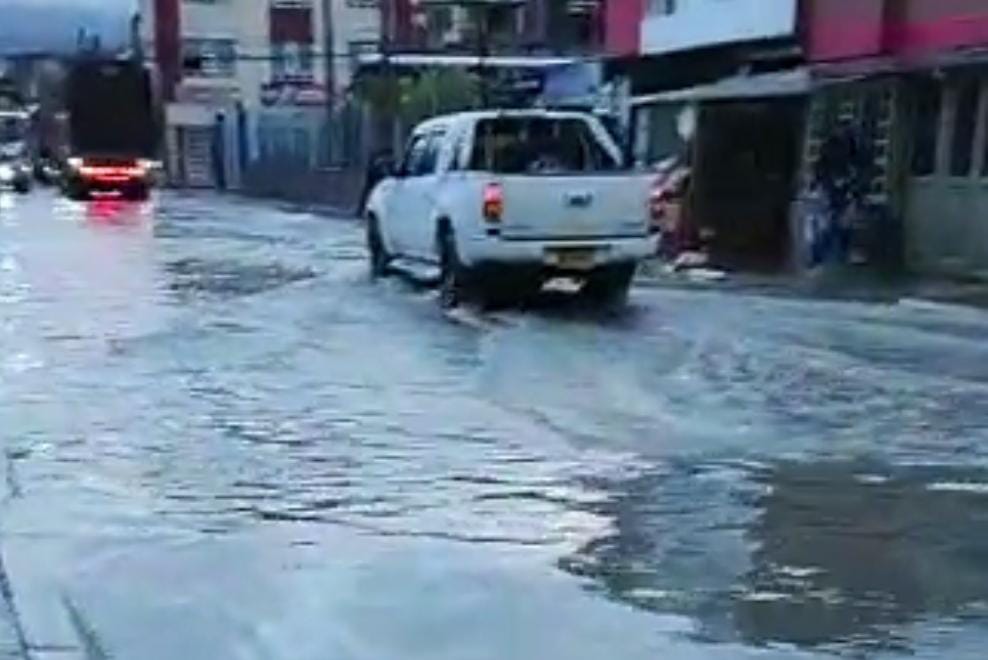 Inundaciones en Sogamoso / Caracol Radio.