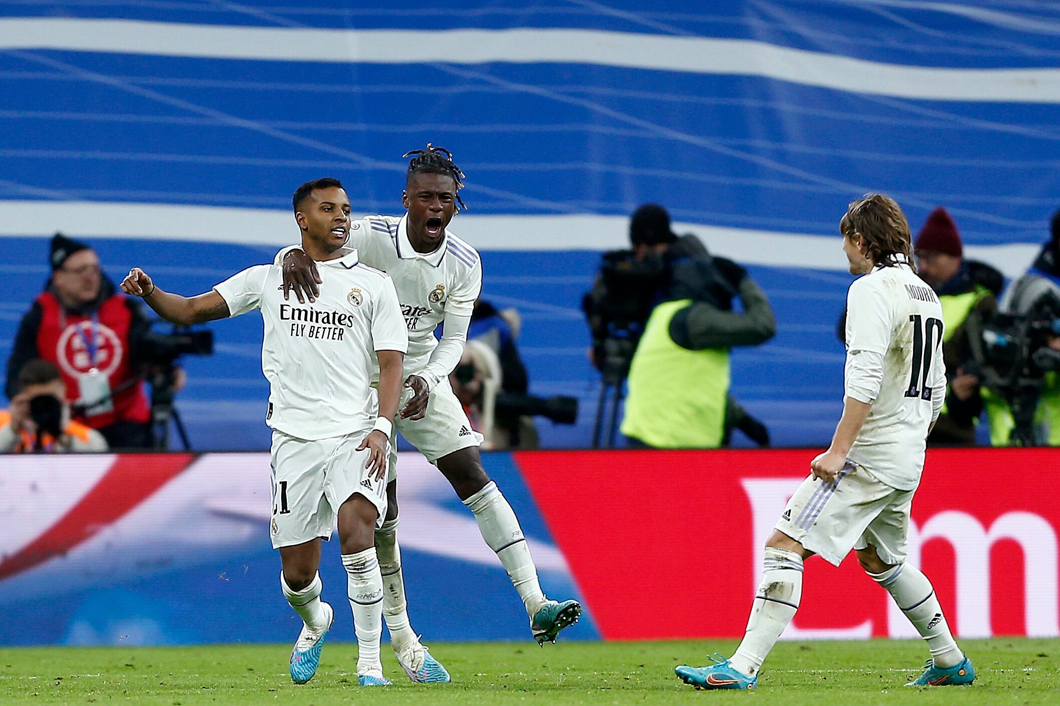 Rodrygo Goes comandó la remontada del Real Madrid en Copa Del Rey. (Photo by Florencia Tan Jun/Getty Images)