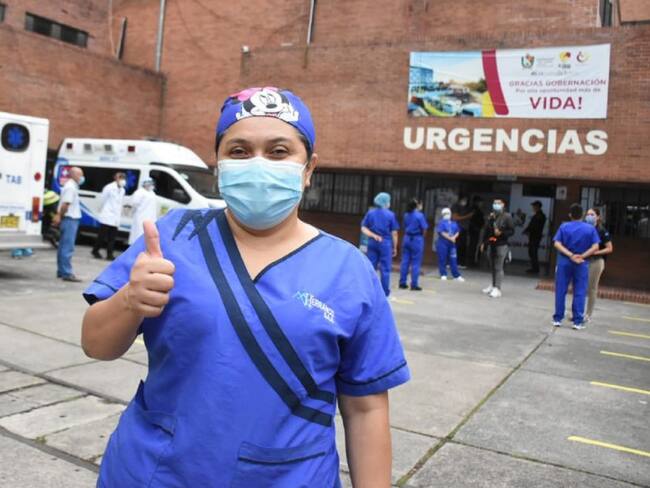 Marisol Sánchez, de 42 años, labora en el hospital Federico Lleras Acosta.