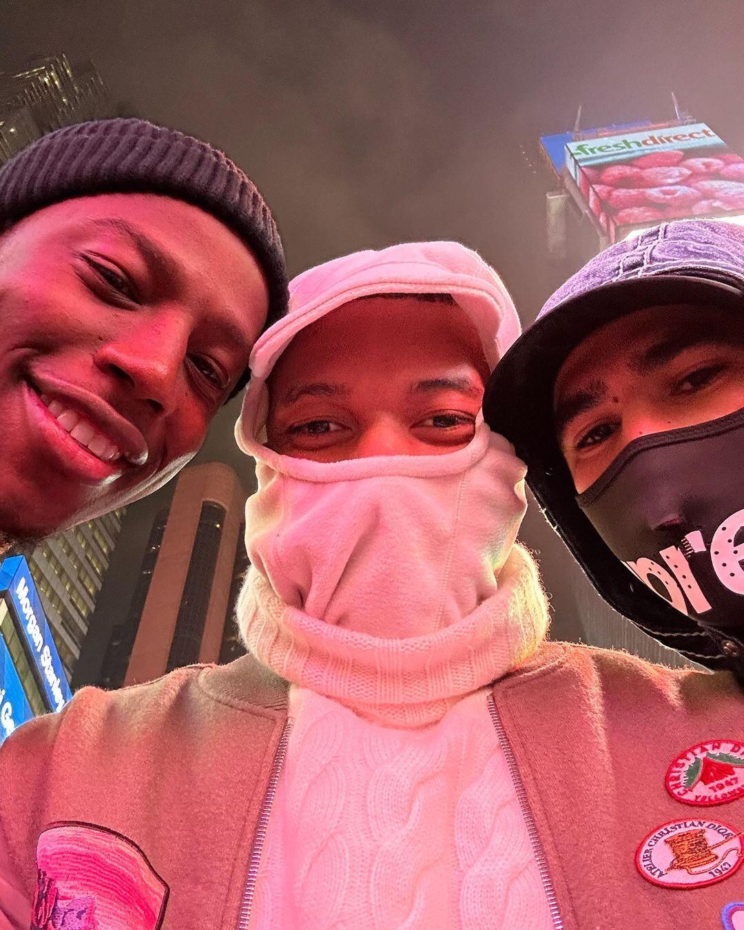 Kylian Mbappé y Achraf Hakimi disfrazados en Nueva York / Instagram: k.mbappe