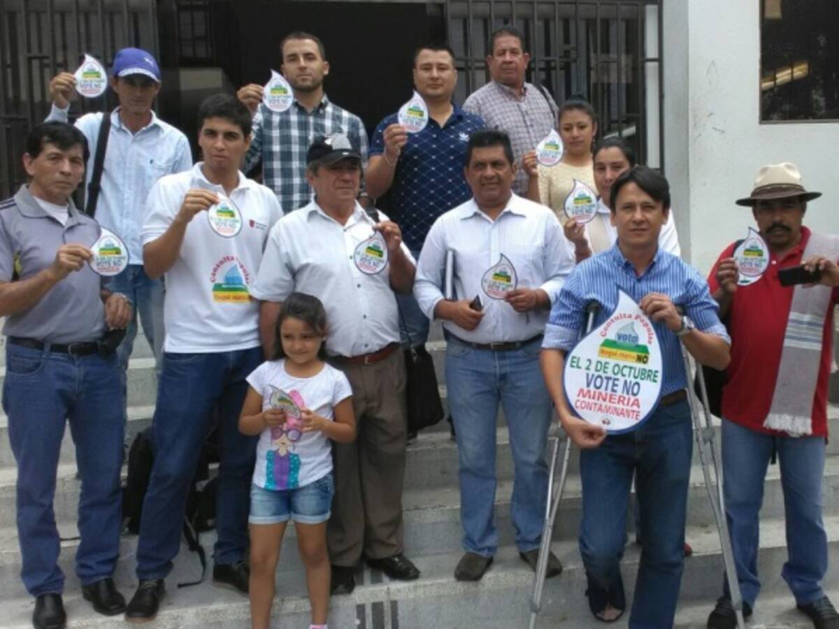 Conforman comité por el No en la consulta minera de Ibagué