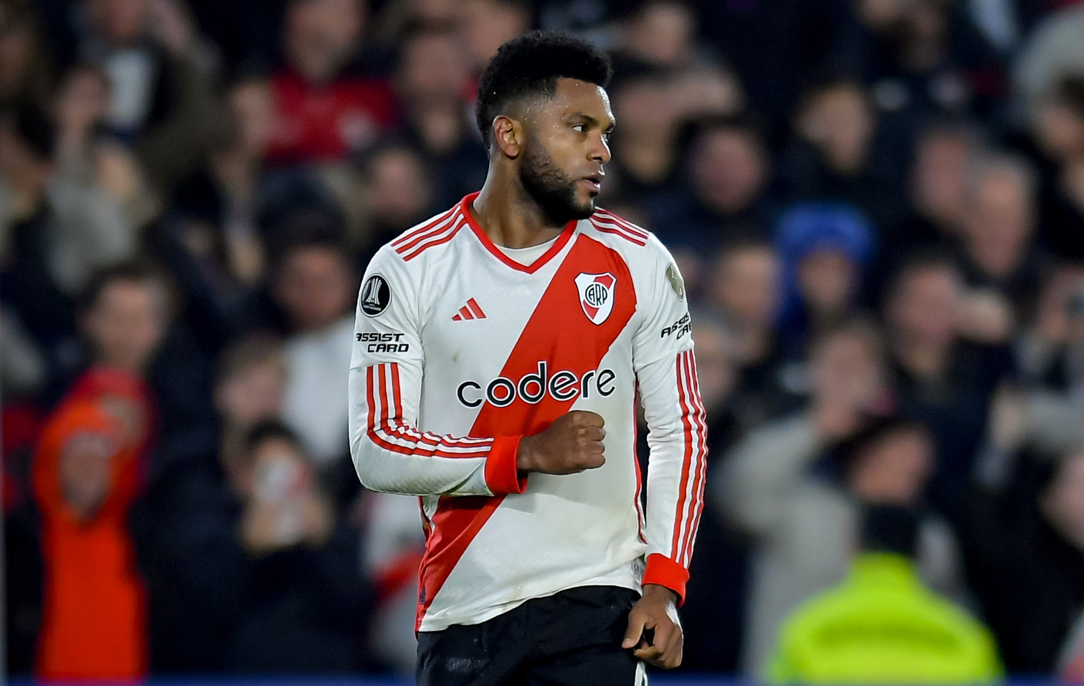 Miguel Borja. (Photo by Marcelo Endelli/Getty Images)