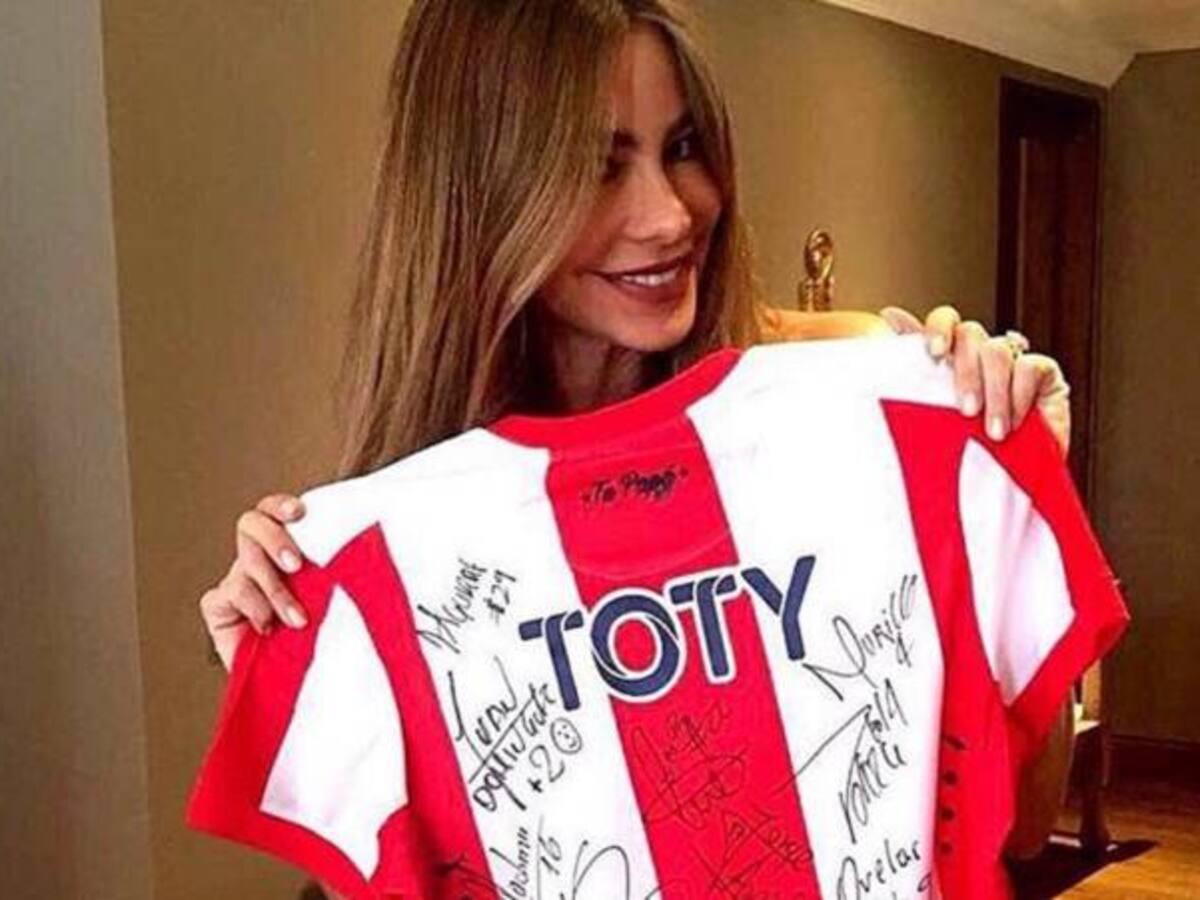 Foto de Toty Vergara con camiseta del Junior causa furor