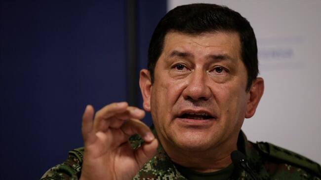 El general Juan Pablo Rodríguez, comandante de las Fuerzas Militares. Foto: Colprensa
