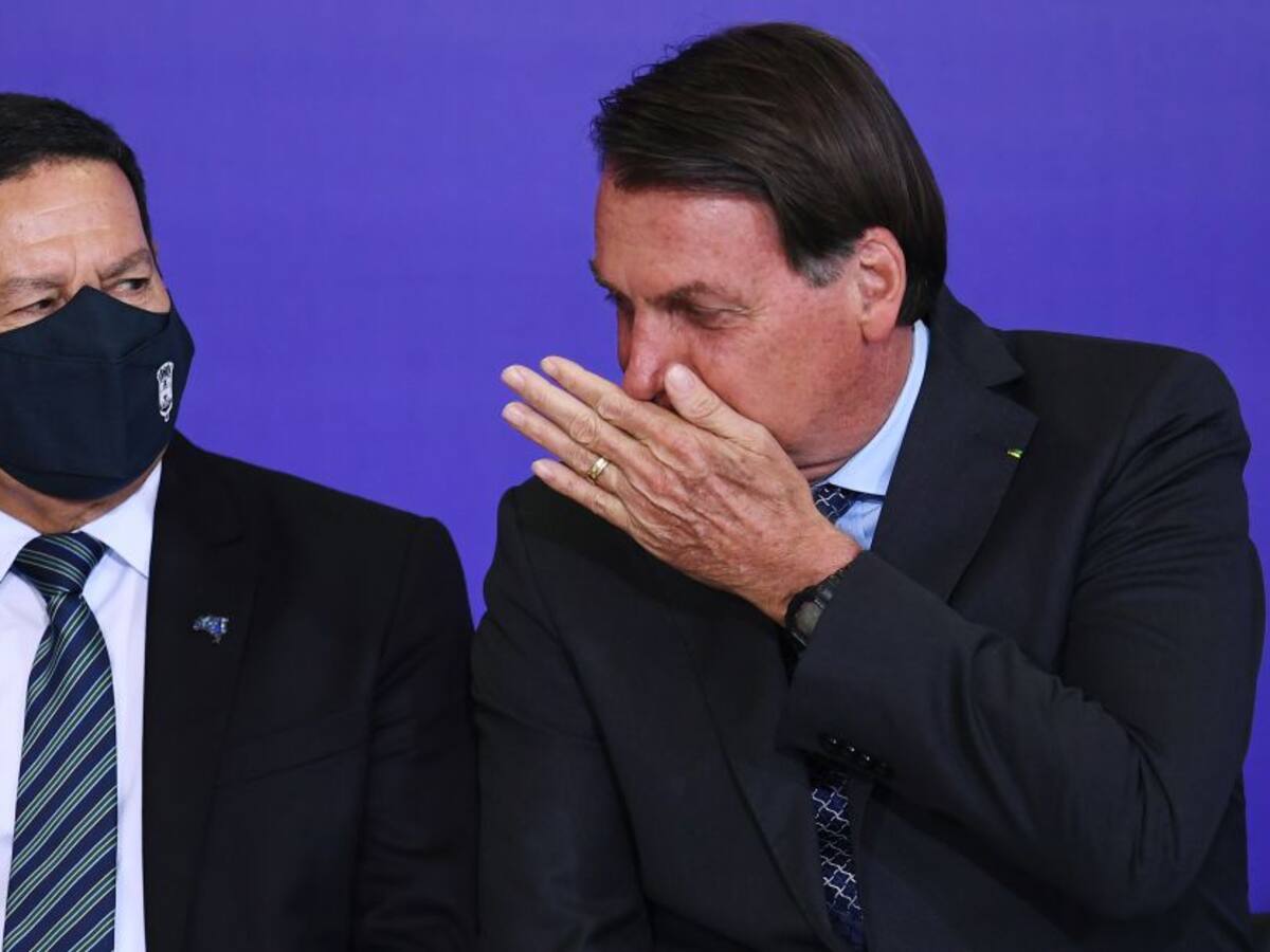 "Muertes por COVID-19 superaron límite del sentido común": Hamilton Mourao