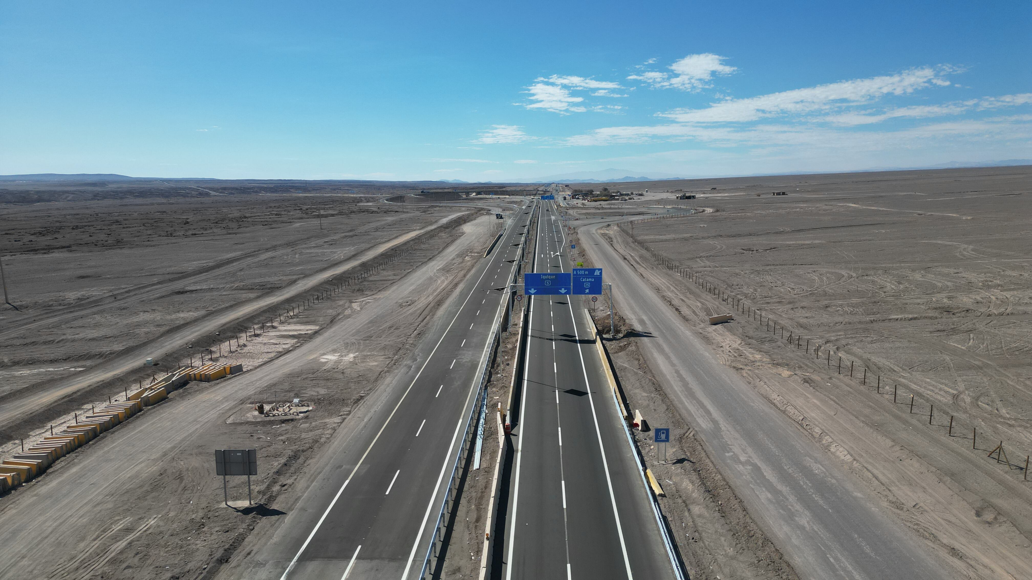 Ruta del Loa en Chile. Cortesía:ISA