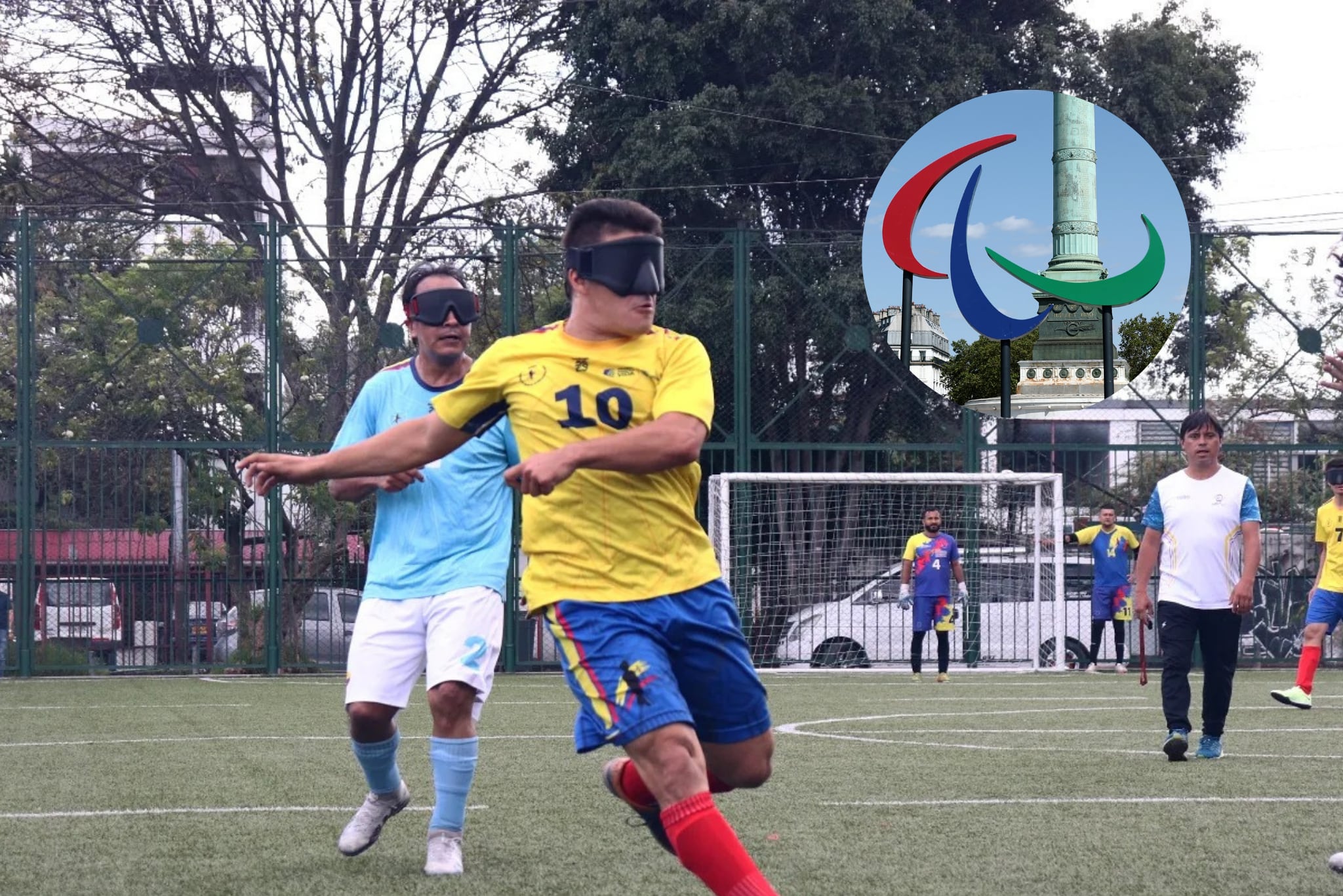 Selección Colombia fútbol para ciegos - Getty Images y  Comité Paralímpico Colombiano