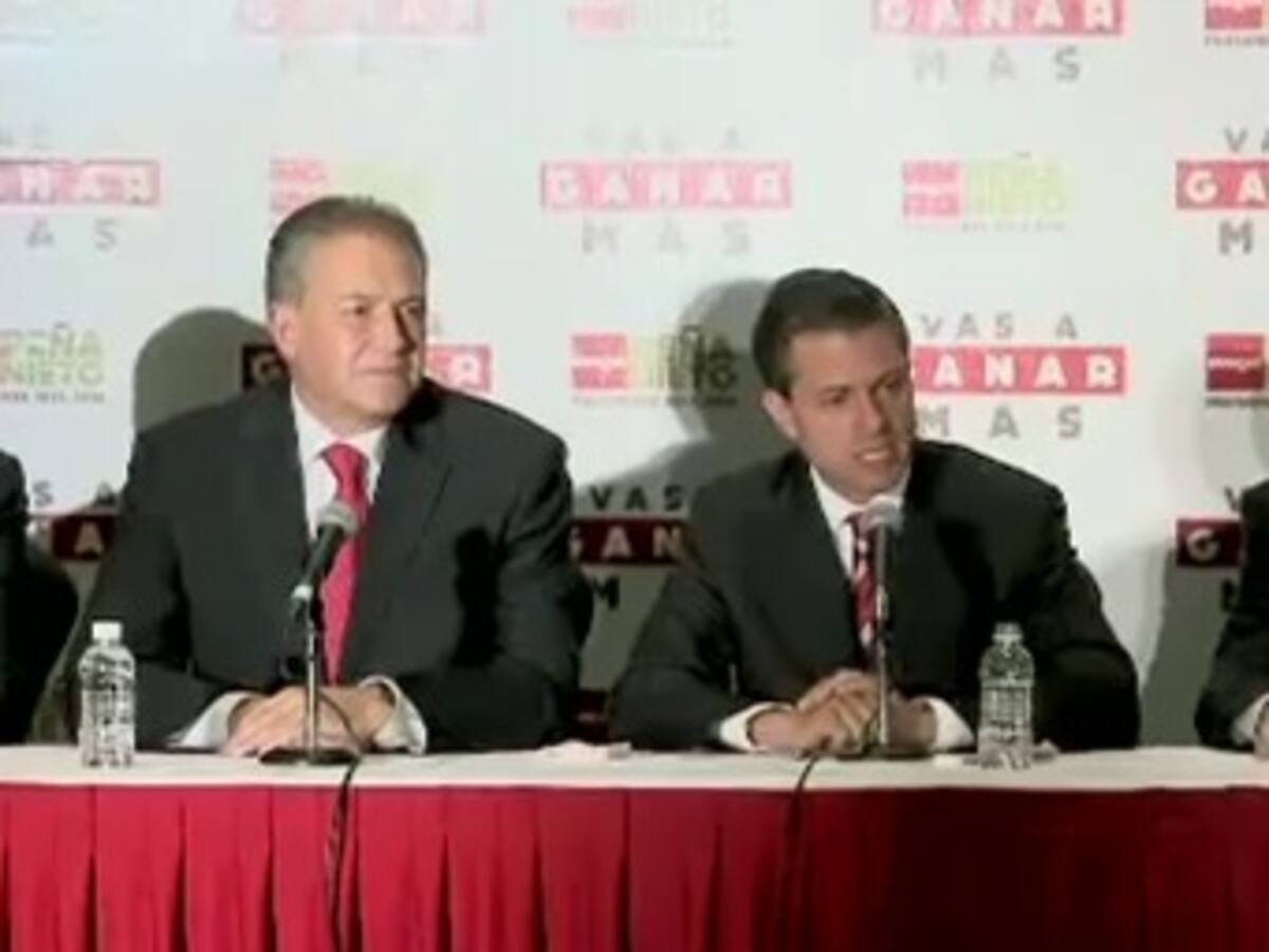 Candidato del PRI a la Presidencia de México anunció al general Naranjo como su asesor de seguridad