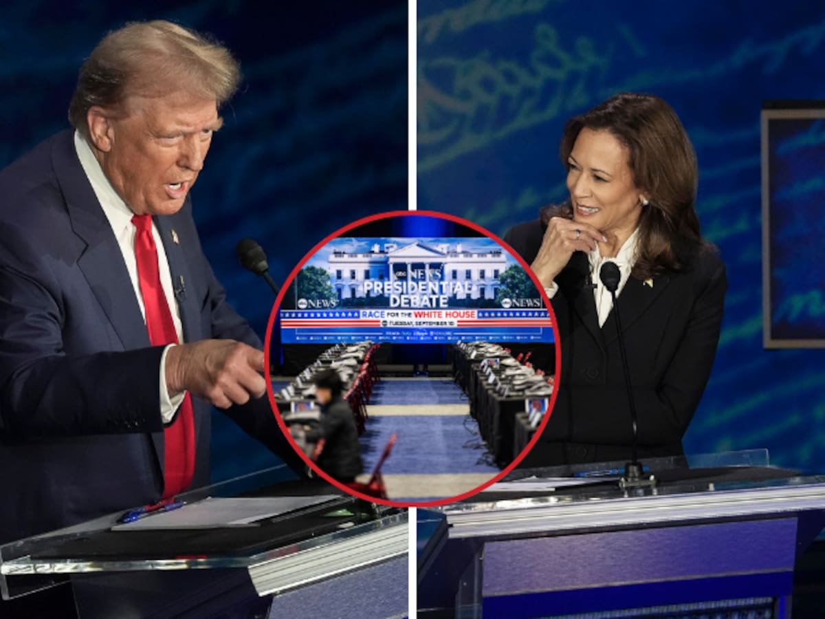 Encuesta de opinión revela que Harris ganó el debate, pero Trump difiere