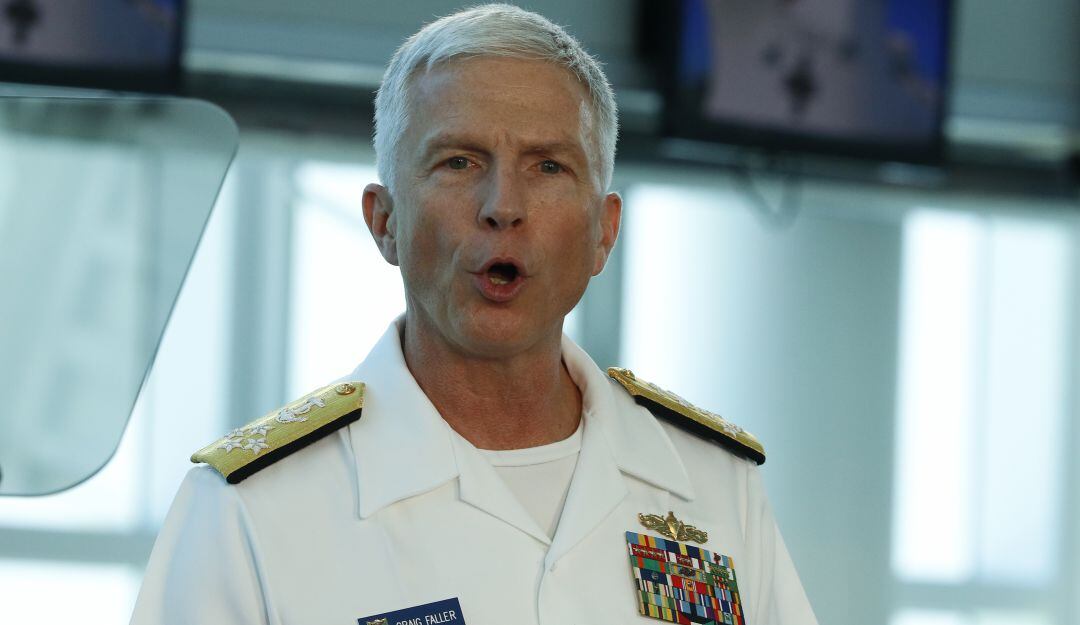 El almirante Craig Faller, jefe del Comando Sur de Estados Unidos.
