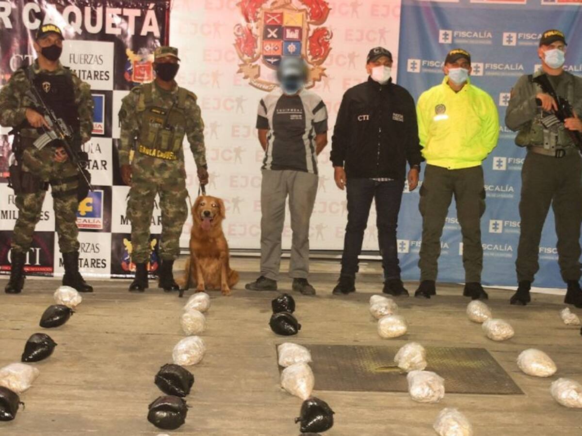 Ejército de 205 millones de pesos en pasta base de coca en Caquetá