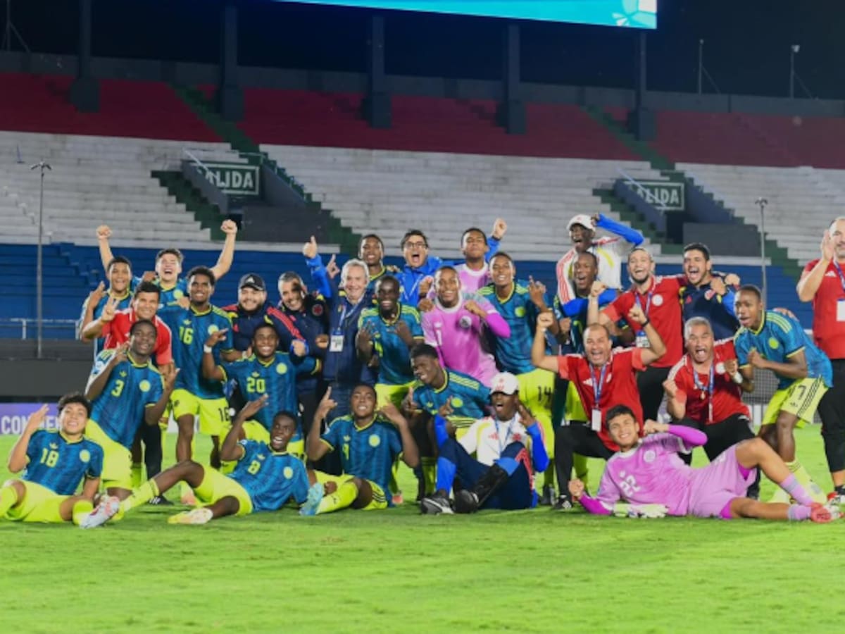 Colombia Sub-17 goleó a Brasil y jugará la final del Sudamericano