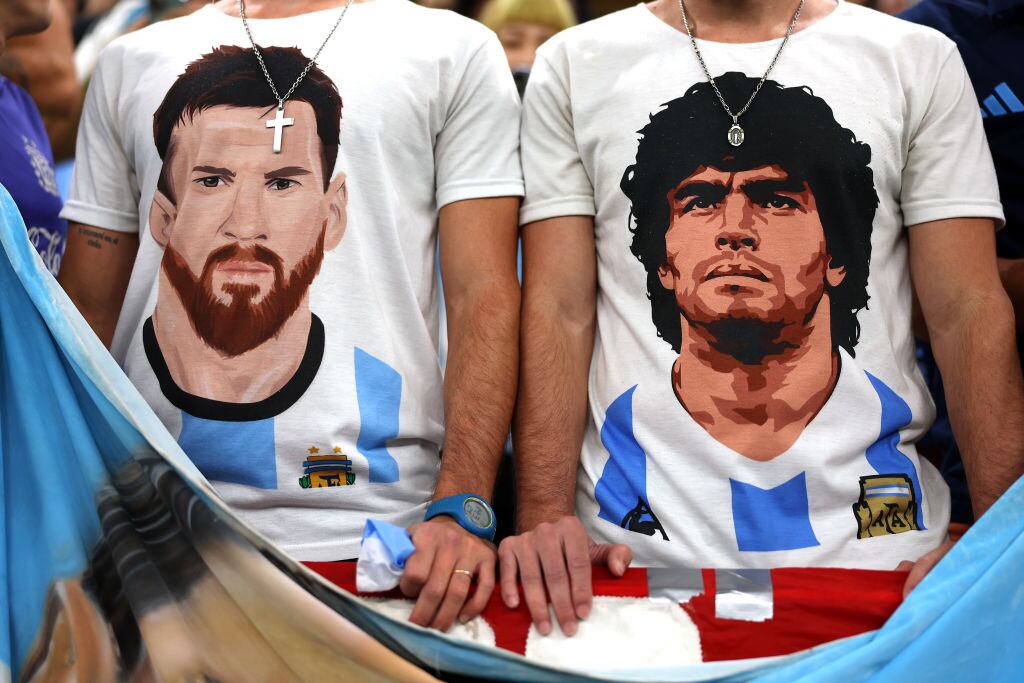 Emotivas palabras de Messi a Maradona. (Photo by Lars Baron/Getty Images)