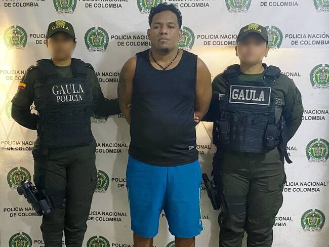 Cayó “el Cuso”, sexto integrante de una banda delincuencial dedicada a la extorsión en Cartagena