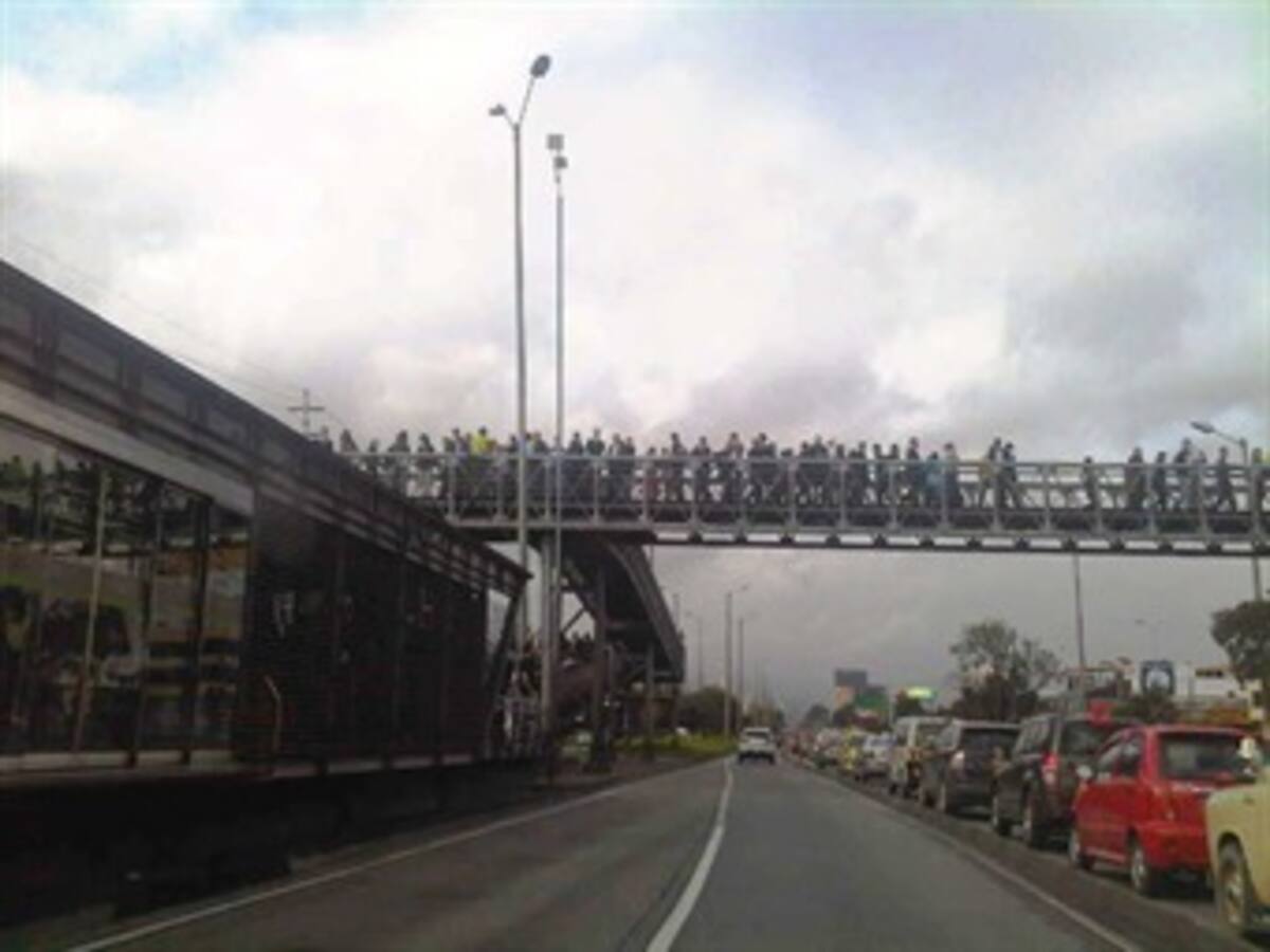 Superado caos vehicular en el norte de Bogotá
