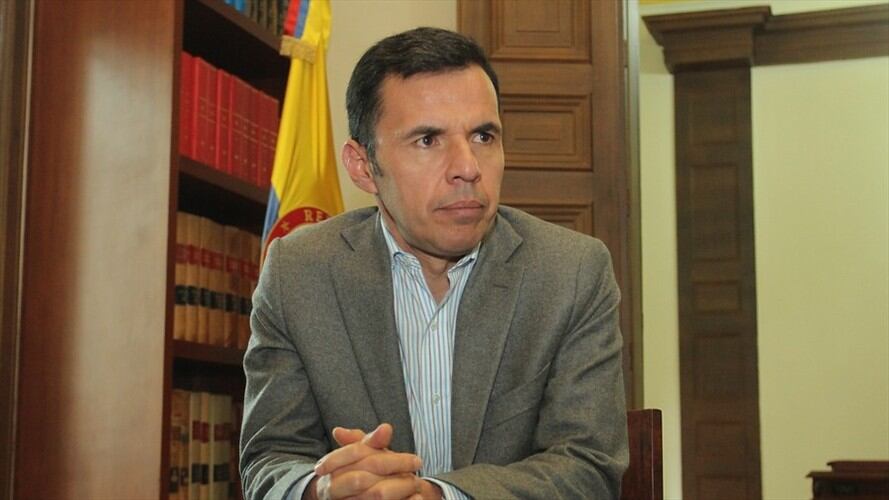 Guillermo Rivera asegura que información de inteligencia advierte de un posible ataque a la plataforma de la Registraduría. Foto: Colprensa