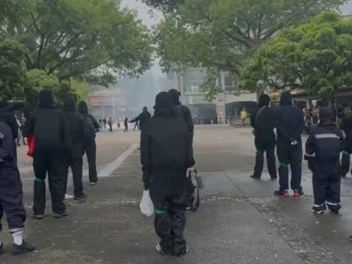 Preocupación en universidades de Antioquia y Valle por encapuchados en manifestaciones estudiantiles