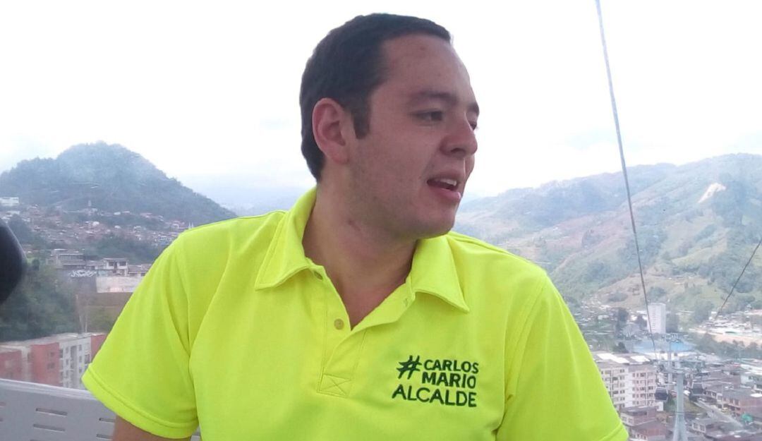 Carlos Mario Marín, alcalde de Manizales