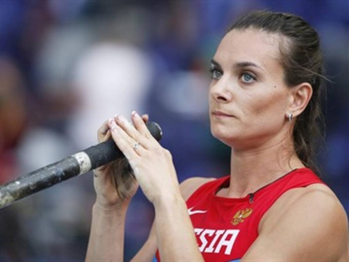 La 'Zarina' del atletismo se despide: Isinbáyeva se alista para su último salto