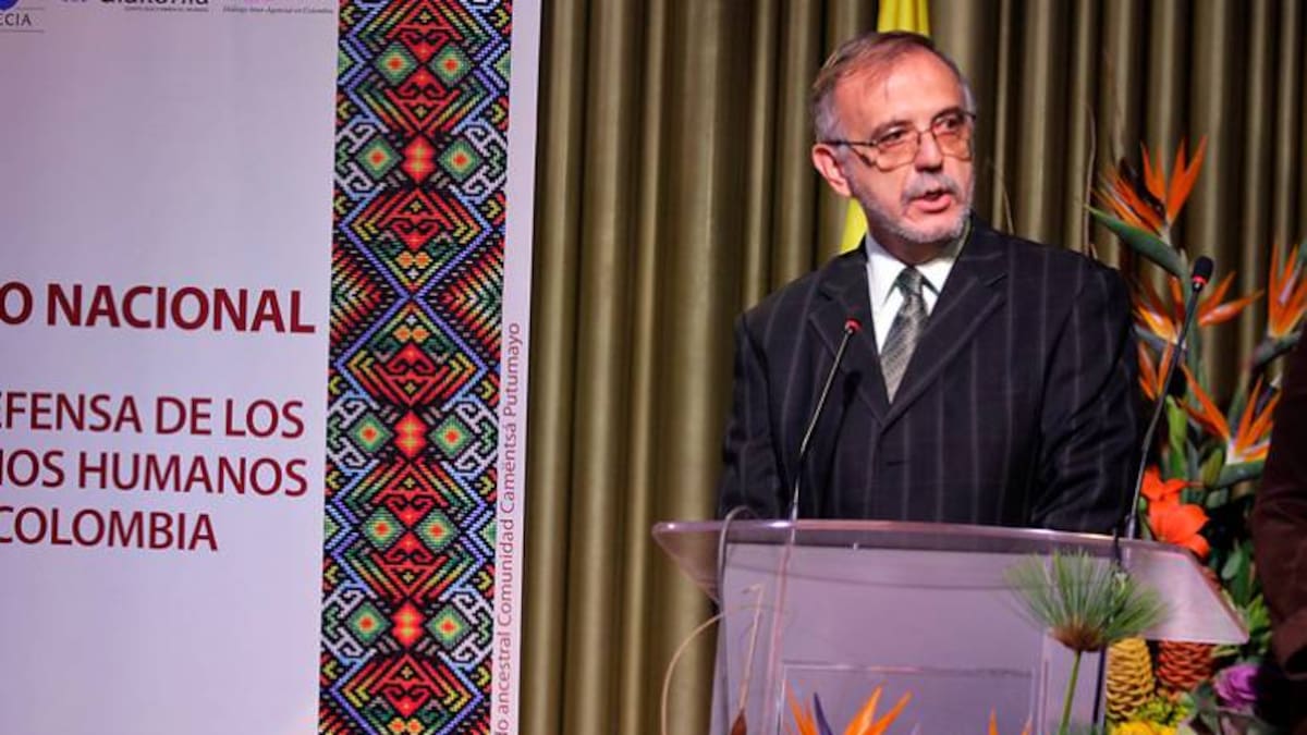 Ministro de defensa Iván Velásquez liderará consejo de seguridad regional en el Tolima