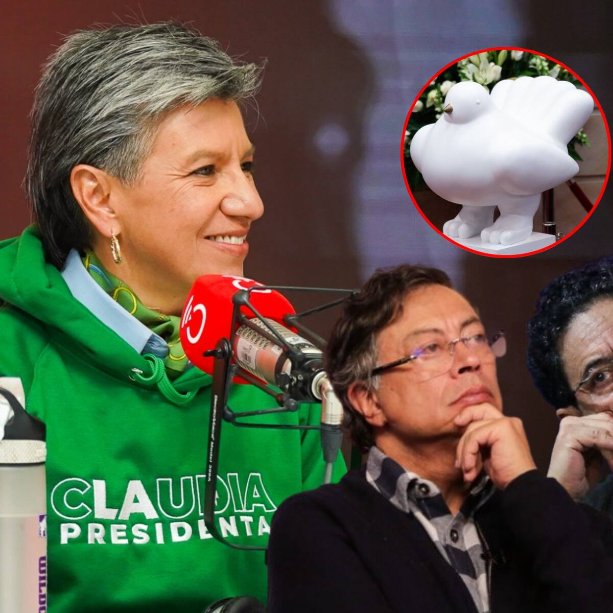 Claudia López cuestionó la Paz Total de Iván Cepeda y Petro: “no ha desmovilizado ni a un criminal”