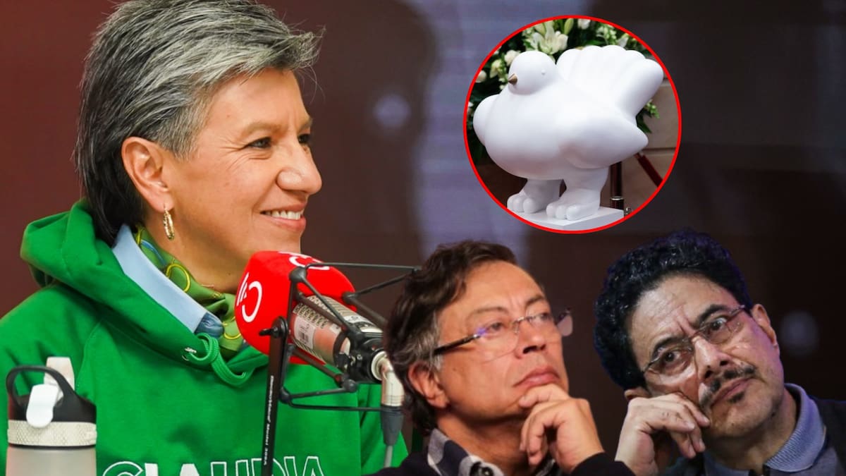 Claudia López cuestionó la Paz Total de Iván Cepeda y Petro: “no ha desmovilizado ni a un criminal”