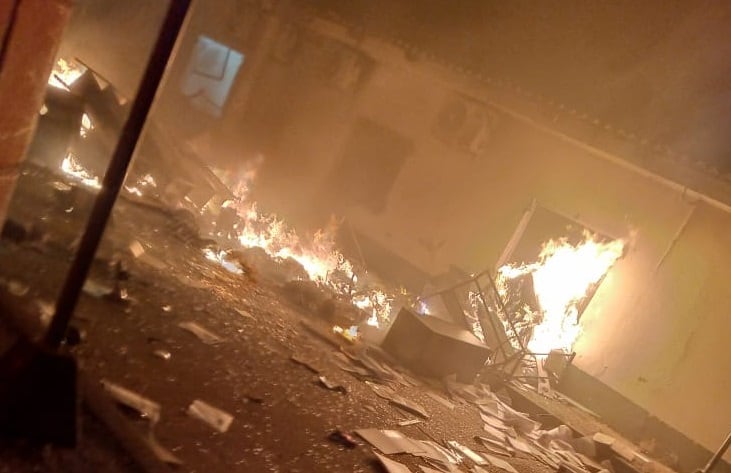 Quemaron la Alcaldía de San José de Uré, Córdoba.