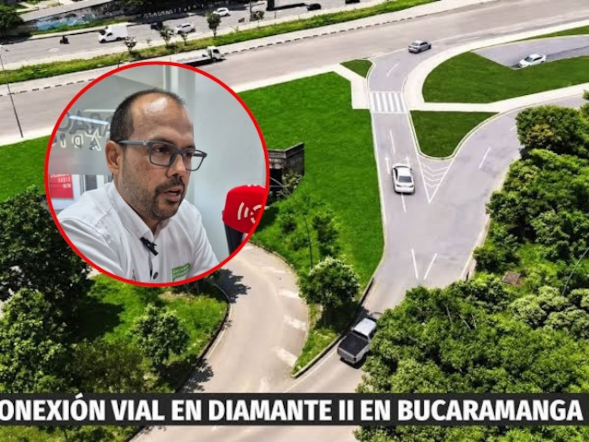 Así será la solución para acabar con la congestión vial en el Diamante II en el sur de Bucaramanga