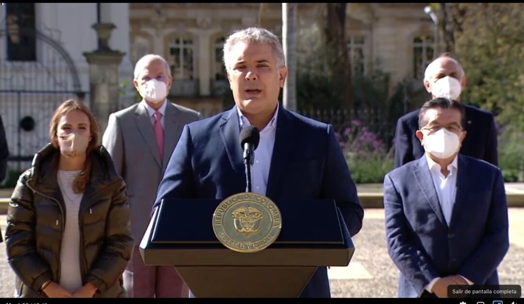 Iván Duque, presidente de Colombia 