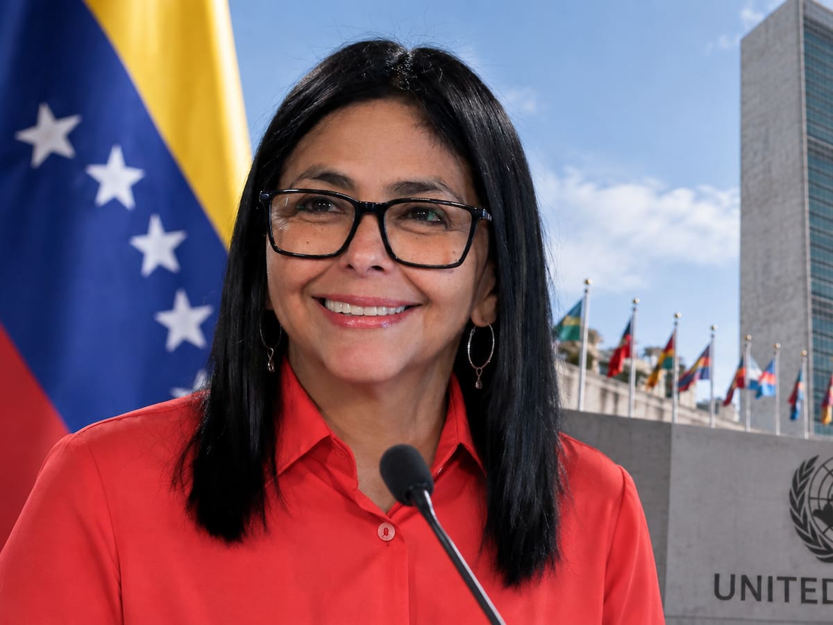 Venezuela confirmó la participación de Delcy Rodríguez en la Asamblea General de la ONU