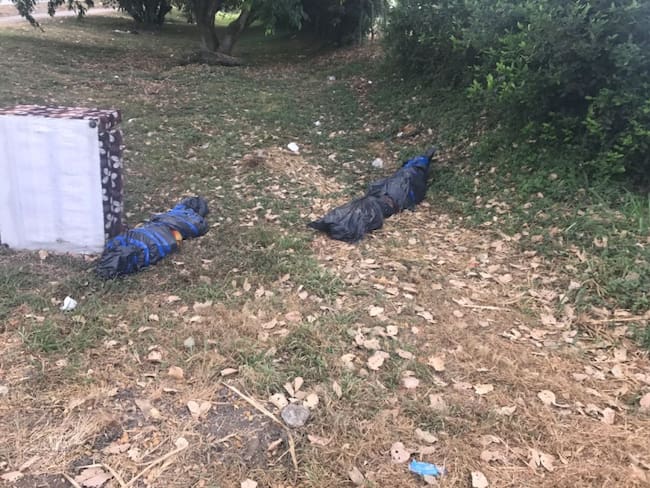 Identifican los tres cuerpos hallados en bolsas plásticas en la vía Cali Palmira