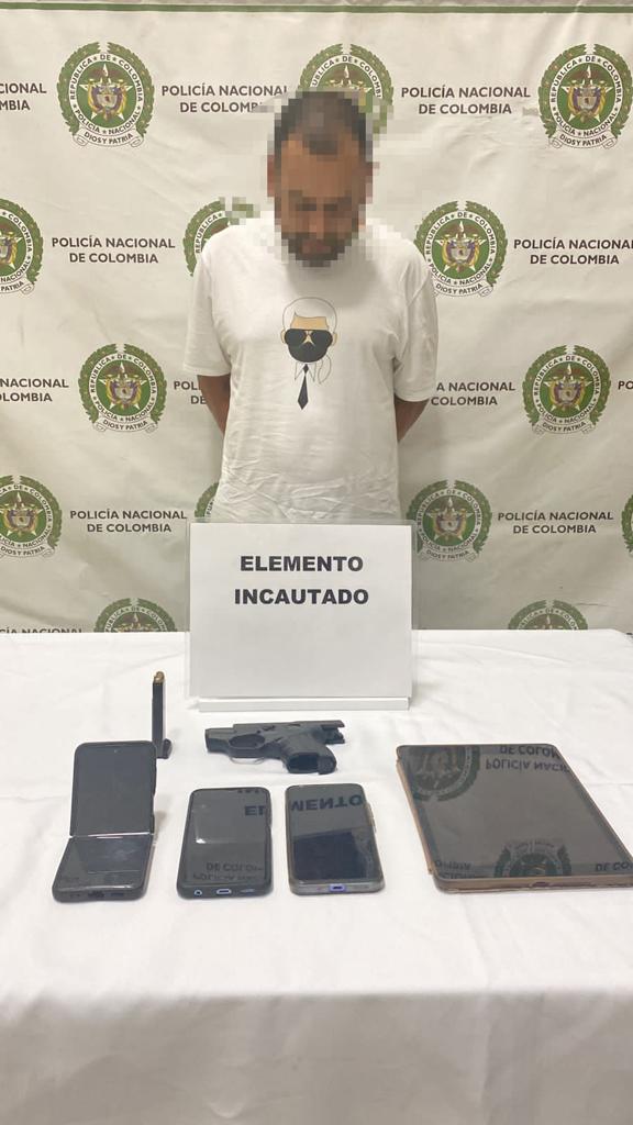 Alias 'Mostro'. Cortesía: Policía Fiscal y Aduanera.