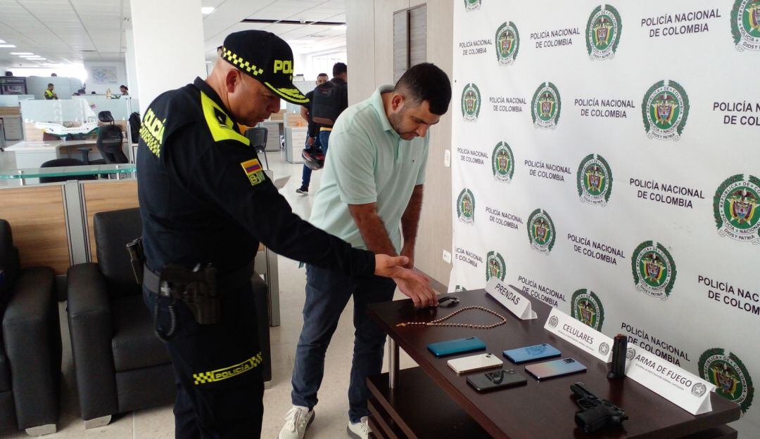 La Policía hizo la entrega de los artículos hurtados a Rafael Castillo, sin embargo, no se reportaron capturas