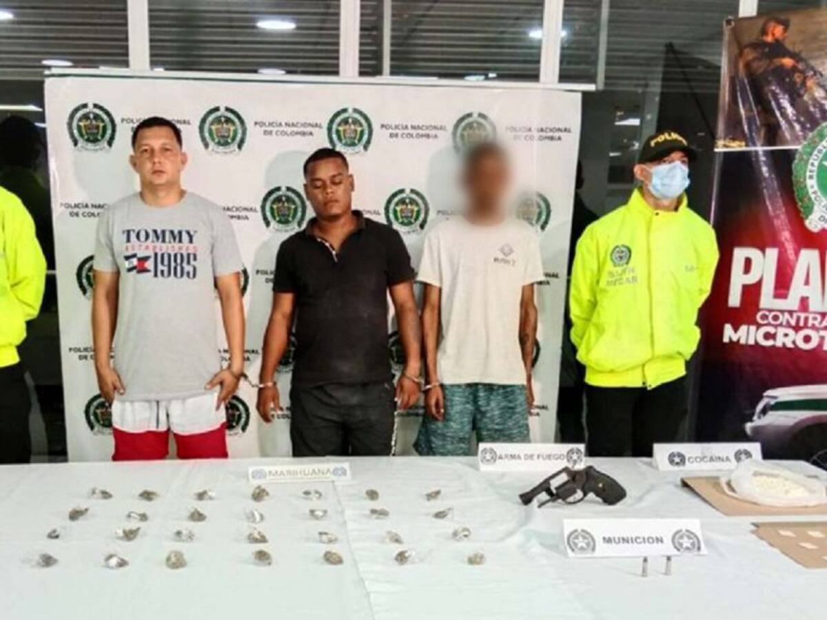 Presuntos expendedores de drogas enviados a la cárcel en Cartagena