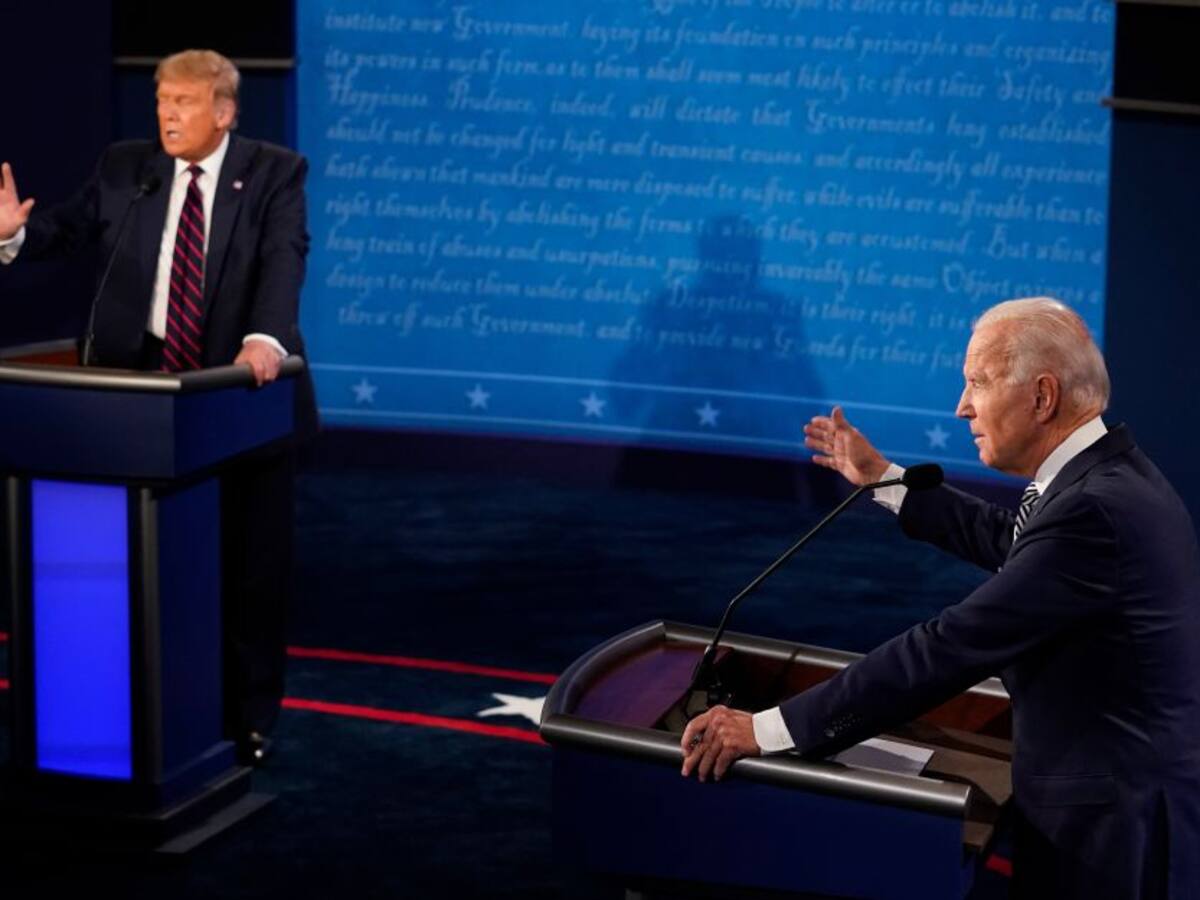 Trump acusa de corrupción al hijo de Biden y el demócrata le llama "payaso"