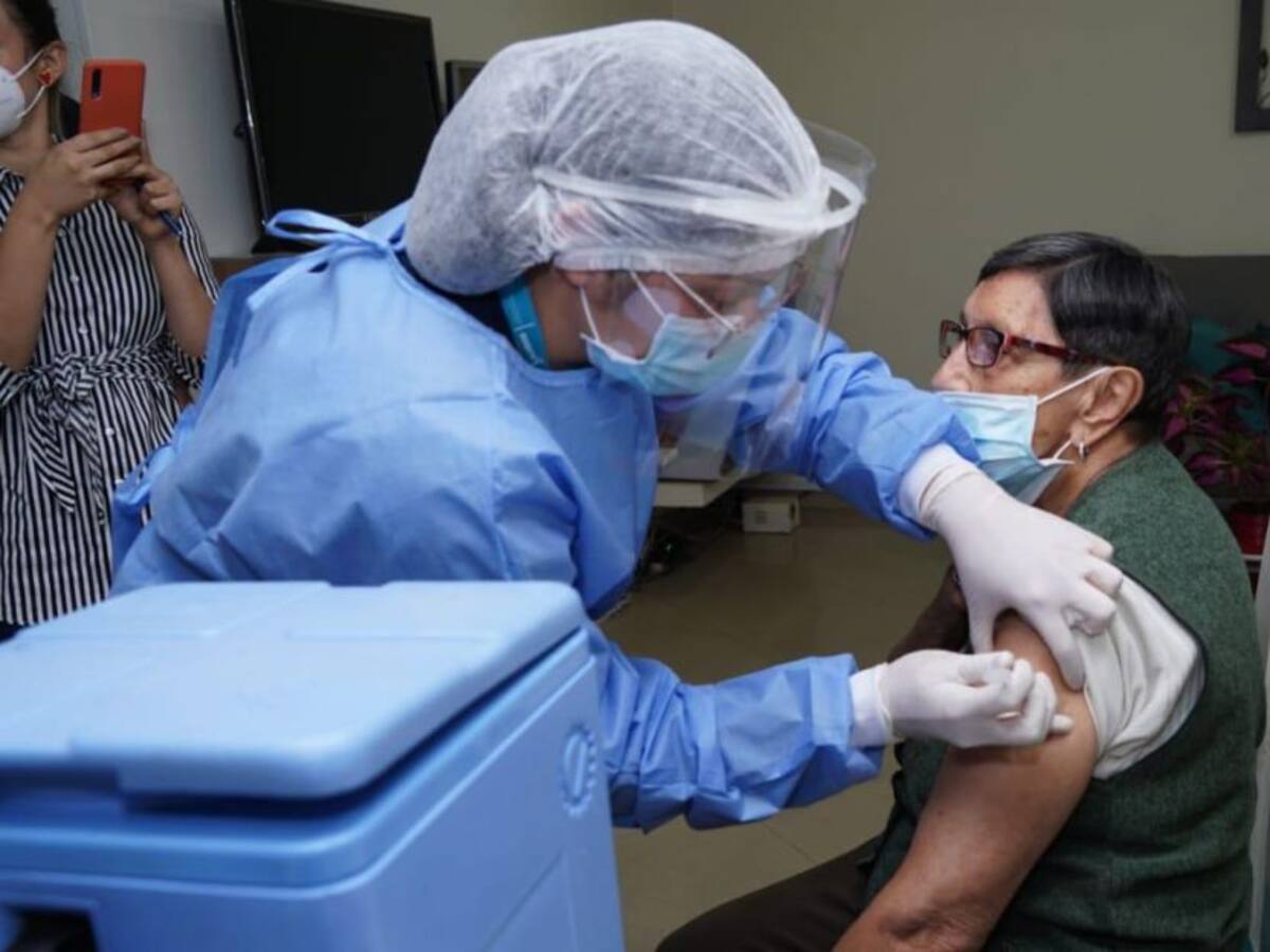 Bogotá todavía no iniciara vacunación a mayores de 60 años