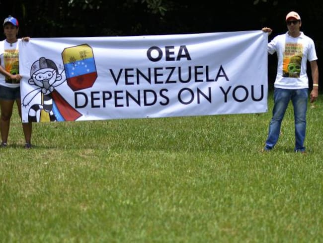 OEA,apoya crisis de Venezuela